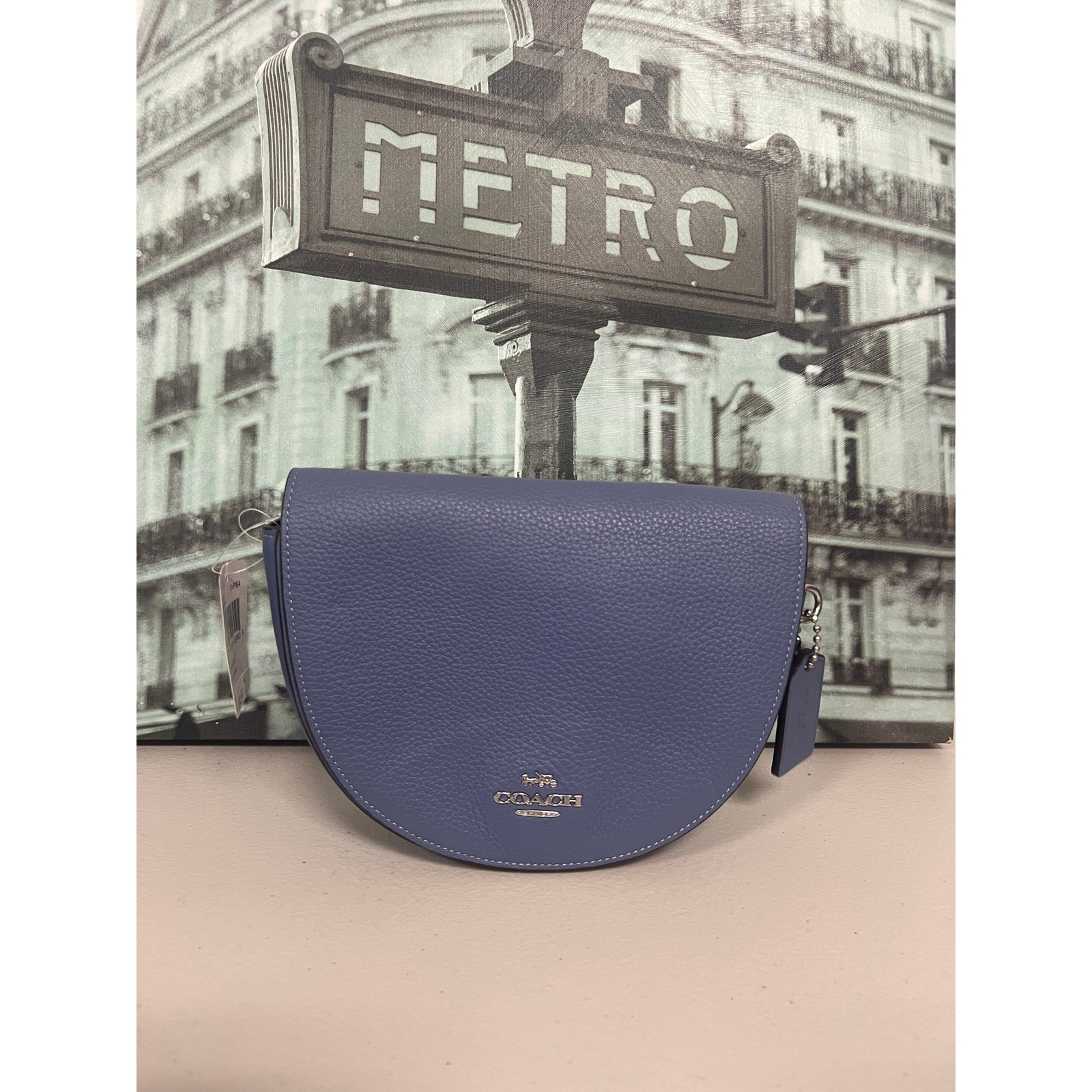 Coach C1432 Ellen Crossbody Pebbled Leather Bag